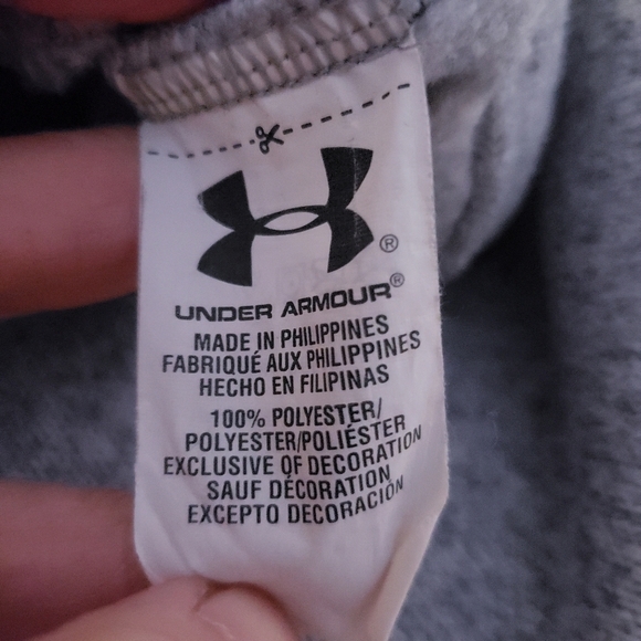 Under Armour UA Storm Full Zip Long Hoodie Women's Small S Heathered Grey EUC - Picture 12 of 13